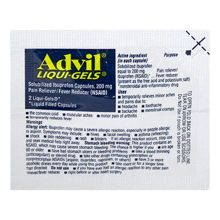 Advil Travel Pack