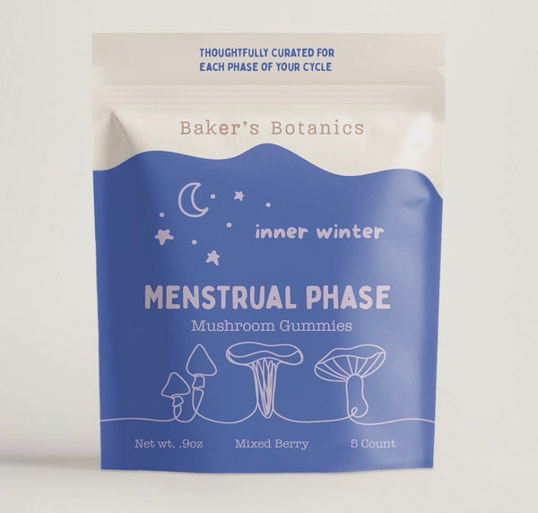 Menstrual Support Mushroom Gummies